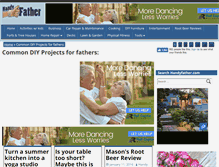 Tablet Screenshot of handyfather.com